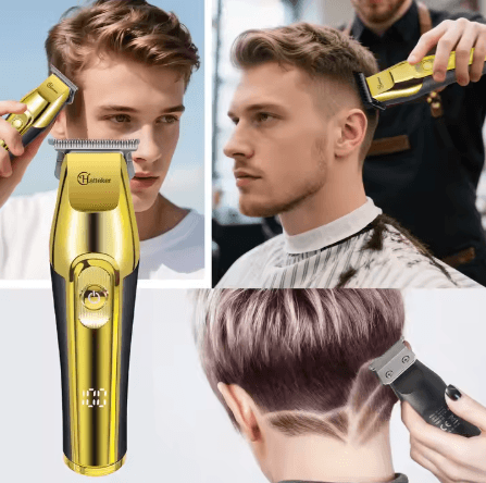 Hatteker Professional Hair Trimmer for Men – Cordless & Waterproof 💈✂️ - HATTEKER