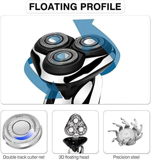 Hatteker Shaver Razor Beard Trimmer Cordless 3 in 1 - HATTEKER