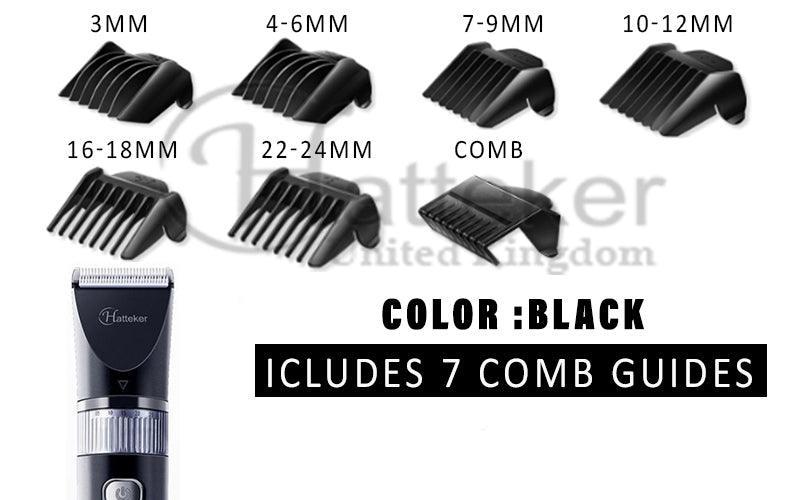 HATTEKER RFC-690 Replacement Comb Set 7 Pcs Guide Adjustable Limit For Hatteker Trimmer RFC-69001 - HATTEKER