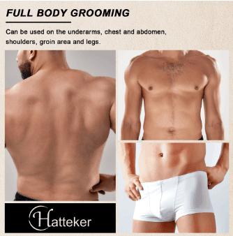 Hatteker Hair Clipper for Men Rechargeable electric razor body Hair Trimmer SK-1810 - HATTEKER