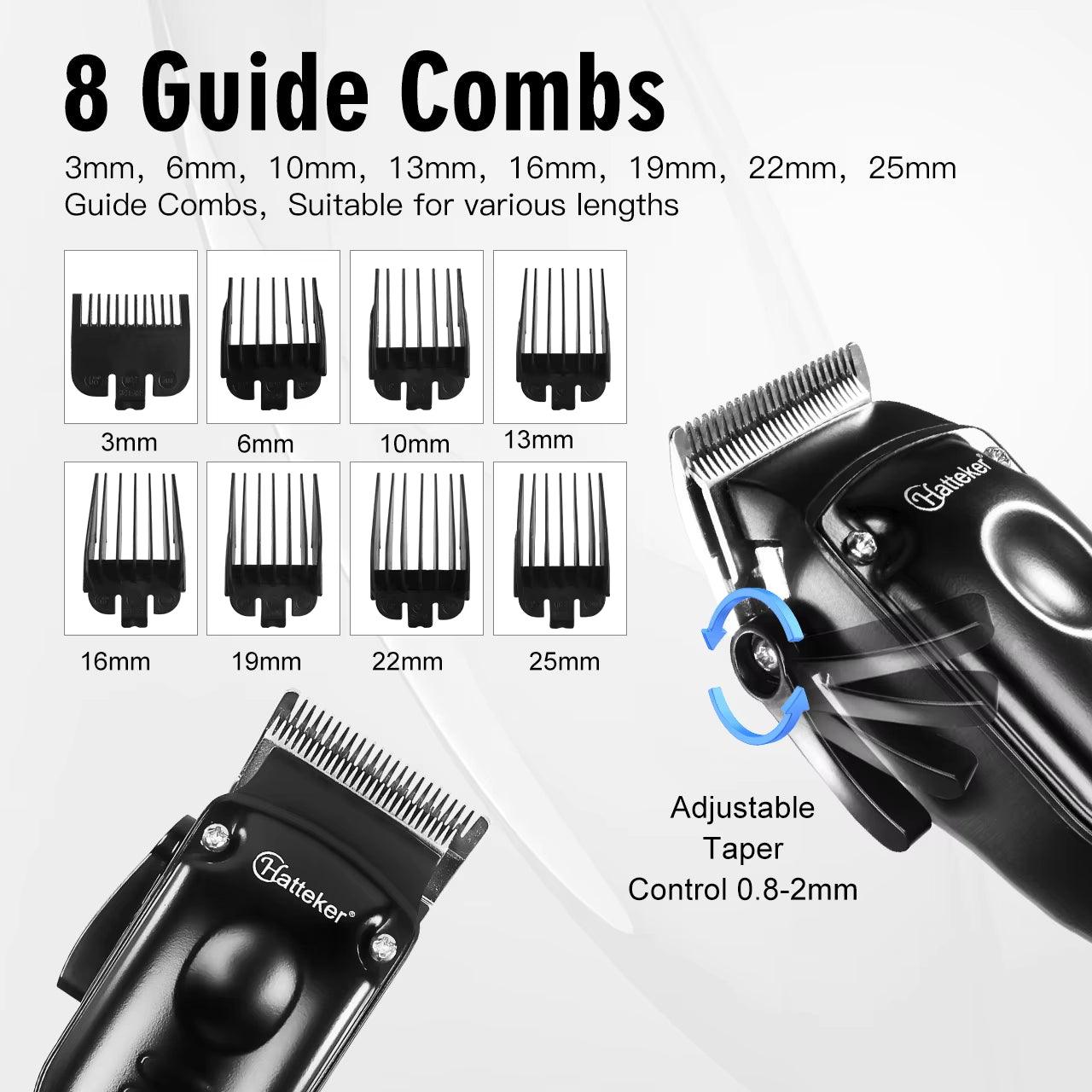 Hatteker Professional LED Hair Clipper and Trimming Set