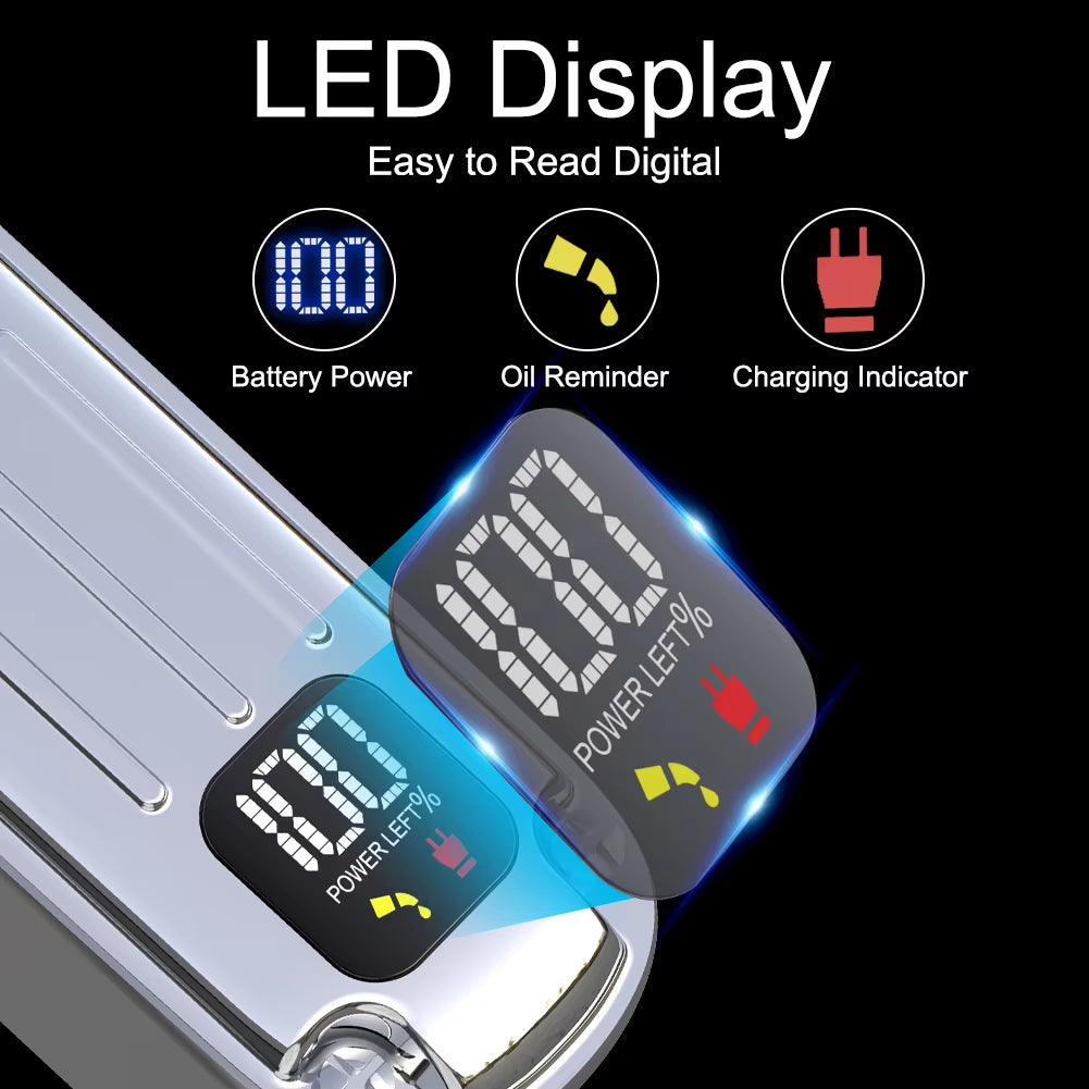 Silver Cordless Beard Trimmer Haircut Kit for Men T Blade Hair Clippers