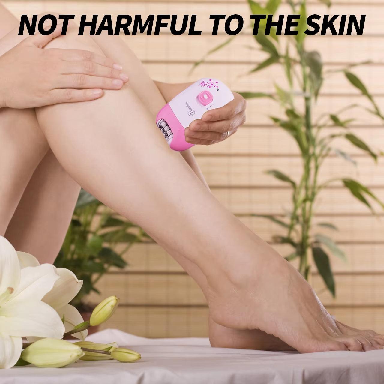 Mini Portable Epilator USB Rechargeable Epilator for Women Hair Removal