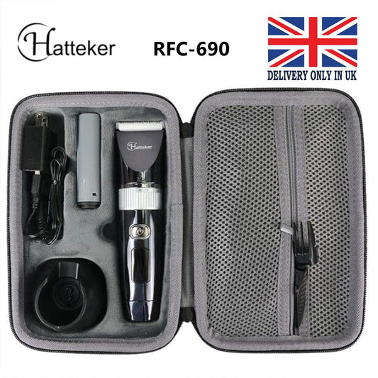 HATTEKER Hard Travel Case for Beard Trimmer RFC-690 - HATTEKER