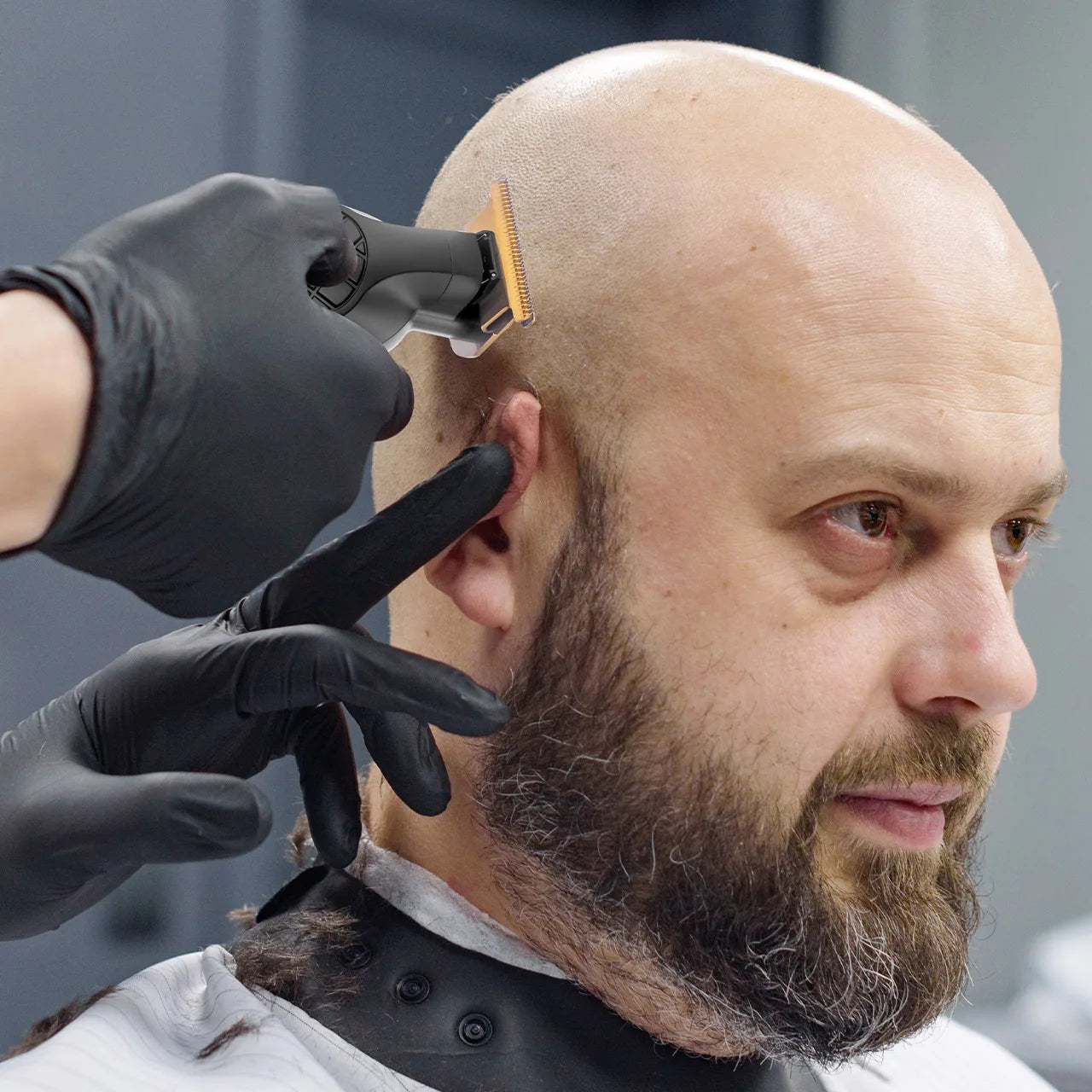 Tondeuse à cheveux Hatteker silencieuse avec chargement USB