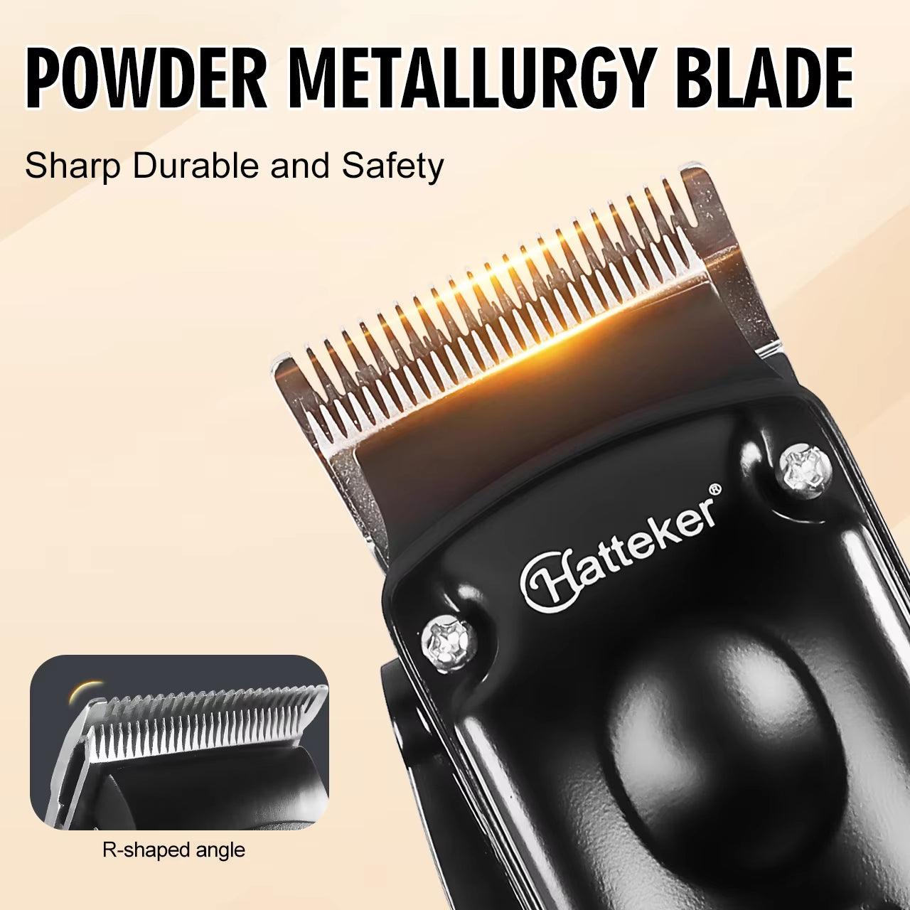 Hatteker Professional LED Hair Clipper and Trimming Set