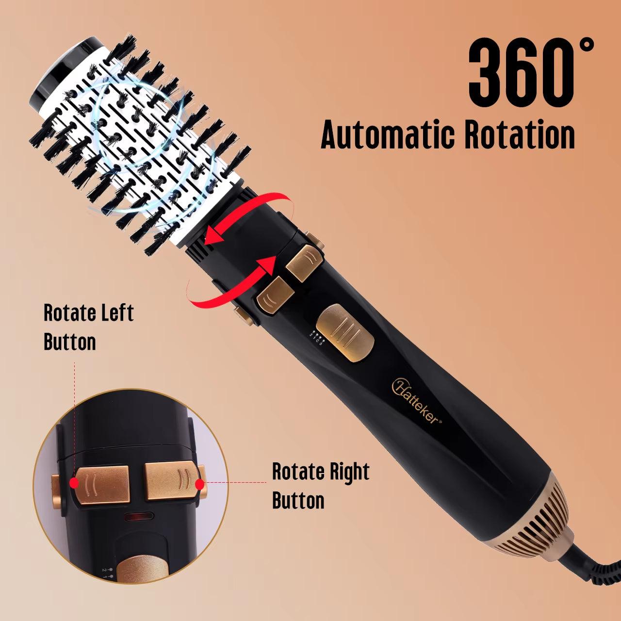 NEW 4 in 1 Air Hair Style Curler Styling Tools Hair Dryer Brush Hot Comb Electric Hair Straightener