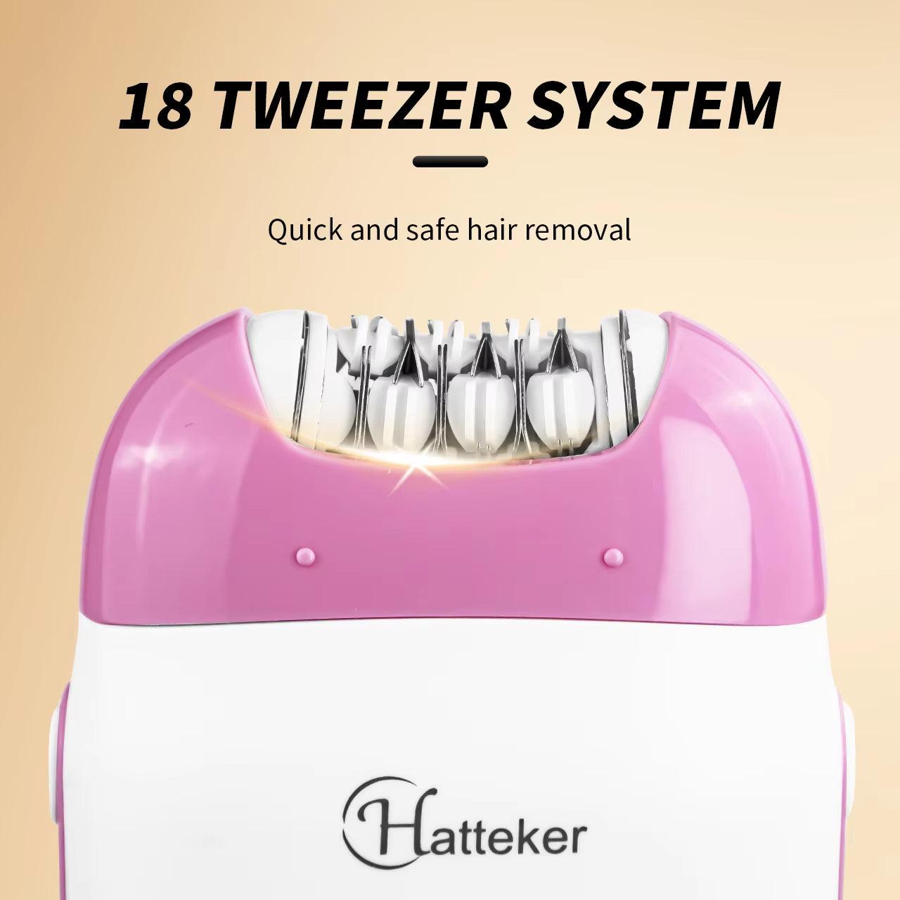 Mini Portable Epilator USB Rechargeable Epilator for Women Hair Removal