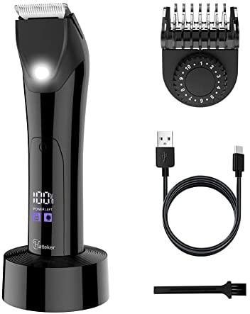 Hatteker Professional Electric Groin Hair Trimmer Below-The-Belt Trimme - HATTEKER