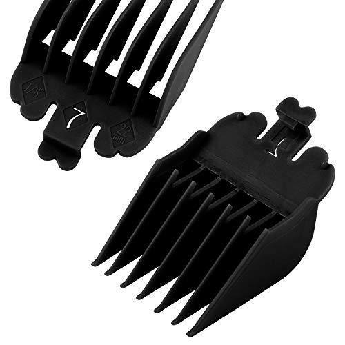 8 Pack Hair Clipper Limit Guide Combs Replacement Guards Set Attachment - HATTEKER