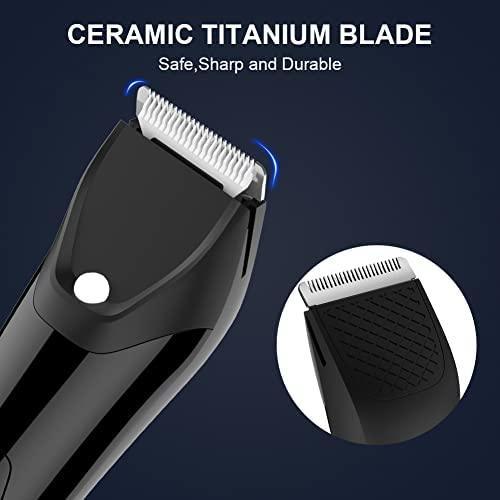 Hatteker Professional Electric Groin Hair Trimmer Below-The-Belt Trimme - HATTEKER