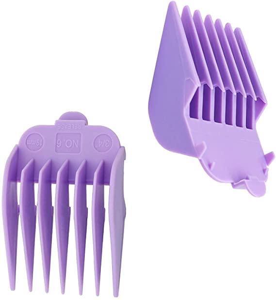 Professional Hair Clipper Guide Combs, Replacement Guards Set, 8 Length Attachment - HATTEKER