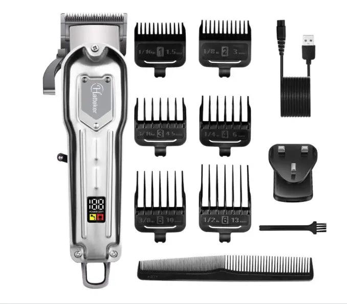 Hatteker Hair Clipper Trimmer Cordless USB Rechargeable - HATTEKER