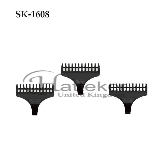 HATTEKER Comb Set Guide 3PCS HATTEKER SK-1608 - HATTEKER