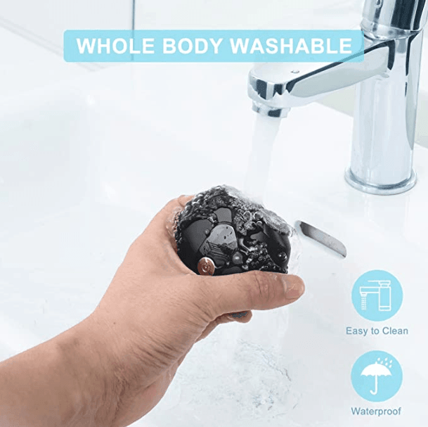 HATTEKER Mens Electric Shaver  Cordless Electric Razor Body Grooming LED Waterproof - HATTEKER