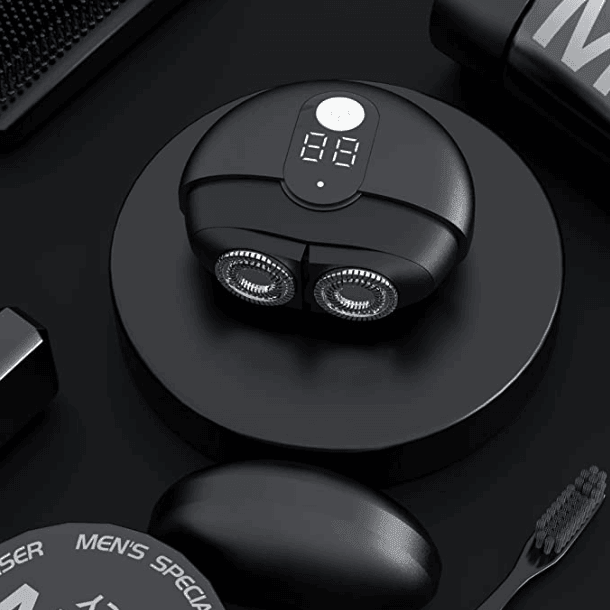 HATTEKER Mens Electric Shaver  Cordless Electric Razor Body Grooming LED Waterproof - HATTEKER