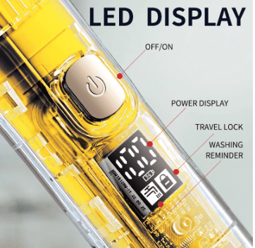 HATTEKER Cordless electric hair trimmer powerful beard hair clipper - HATTEKER