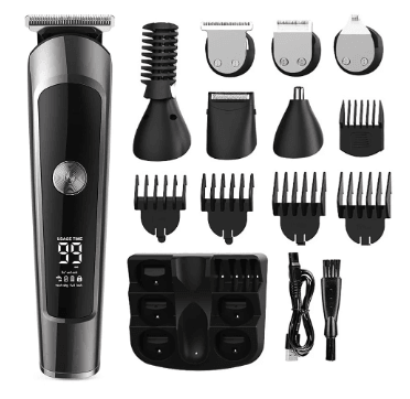HATTEKER Pro Clipper Full Body Trimmer Razor 6 In 1 Beard  Shaver Nose trimmer - HATTEKER