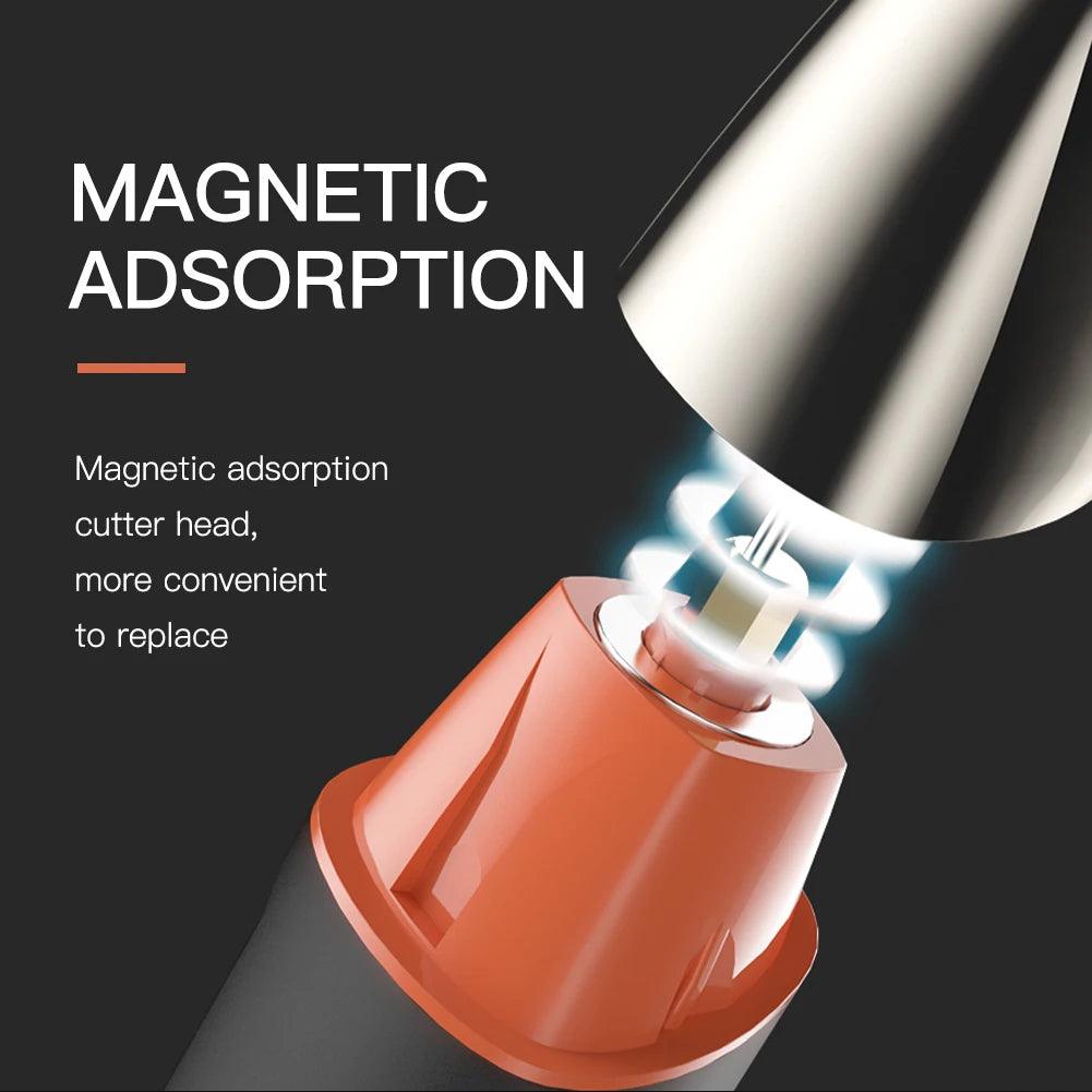 ELECTRIC hair clipper waterproof 5 in1 professional trimmer razor beard body hair cutting - HATTEKER