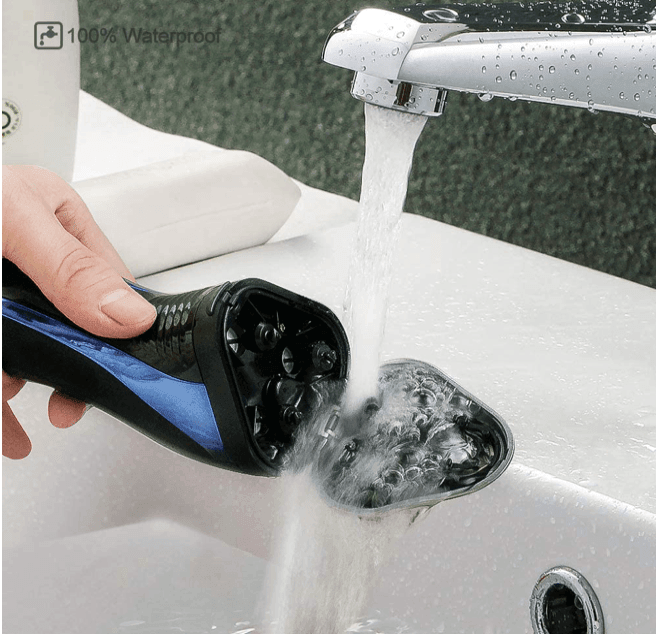 Hatteker Electric Shaver Razor Beard Trimmer for Men Pop-Trimmer Waterproof - HATTEKER