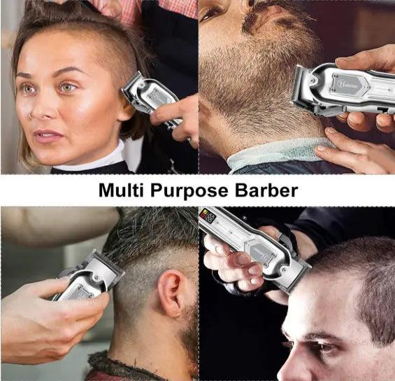 Hatteker Hair Clipper Trimmer Cordless USB Rechargeable - HATTEKER