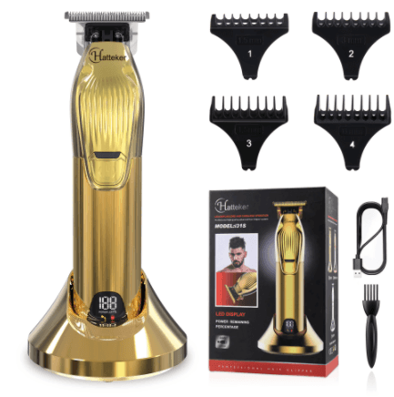 Hatteker Professional Hair Clippers Cordless Pro Li Outlining Trimmer - HATTEKER