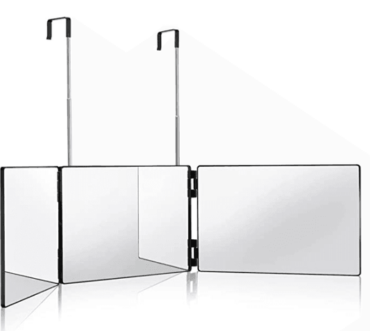 Back View 360 Mirror Self Cut - HATTEKER