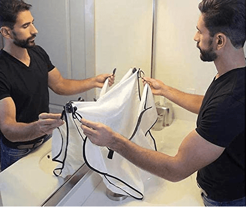 Beard Apron Trimming Catcher Cape for Men - HATTEKER