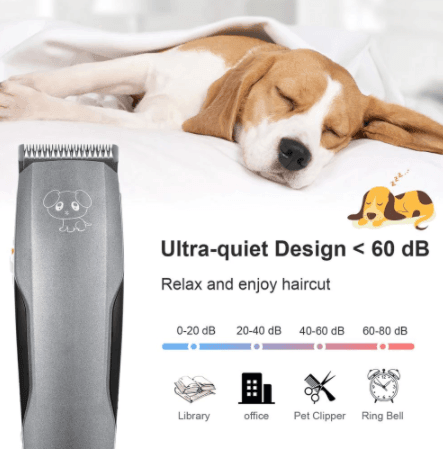 HATTEKER pet hair clipper Dog Cat Hair Trimmer Animal - HATTEKER