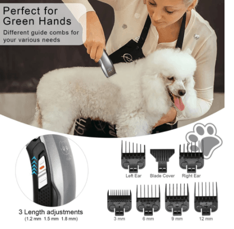 HATTEKER pet hair clipper Dog Cat Hair Trimmer Animal - HATTEKER