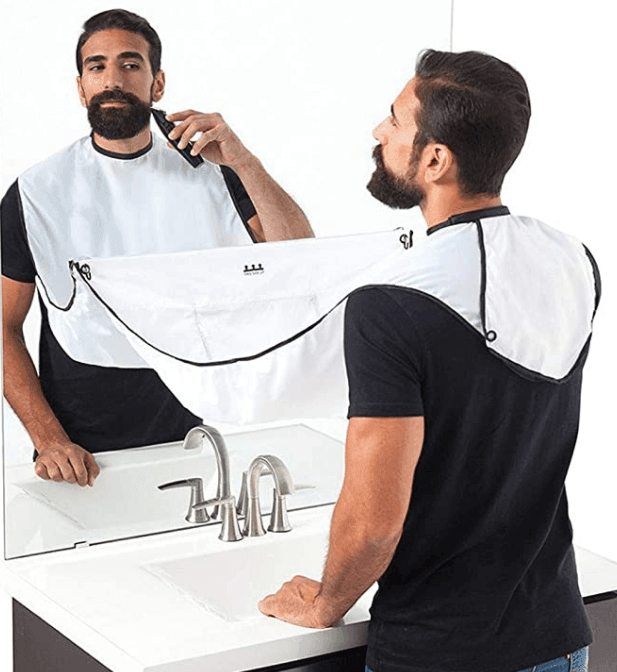 Beard Apron Trimming Catcher Cape for Men - HATTEKER
