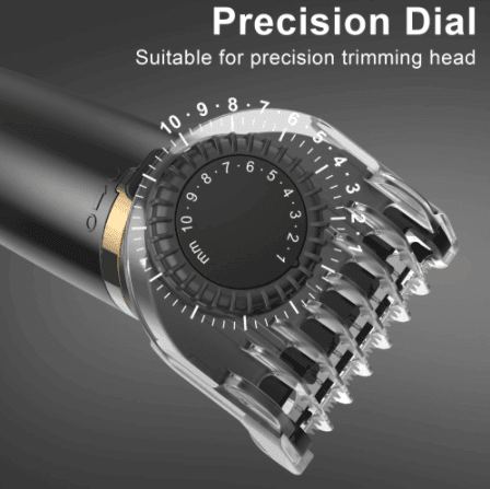 Hatteker Clipper Hair Trimmer Barber Clipper  Beard Nose Hair Cutting Grooming Kit Professional IPX7 Waterproof - HATTEKER