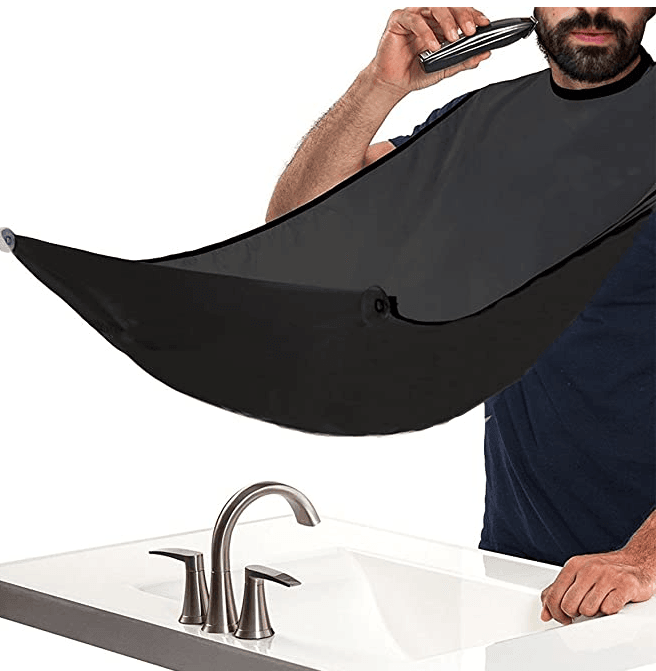 Beard Apron Trimming Catcher Cape for Men - HATTEKER