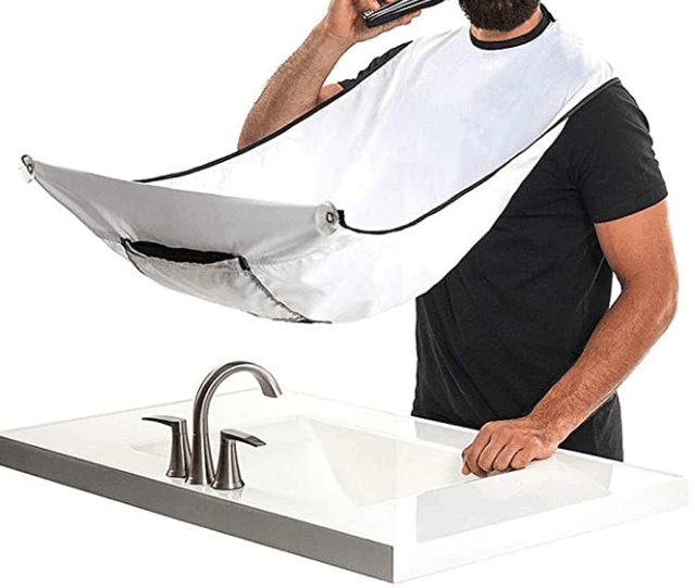 Beard Apron Trimming Catcher Cape for Men - HATTEKER