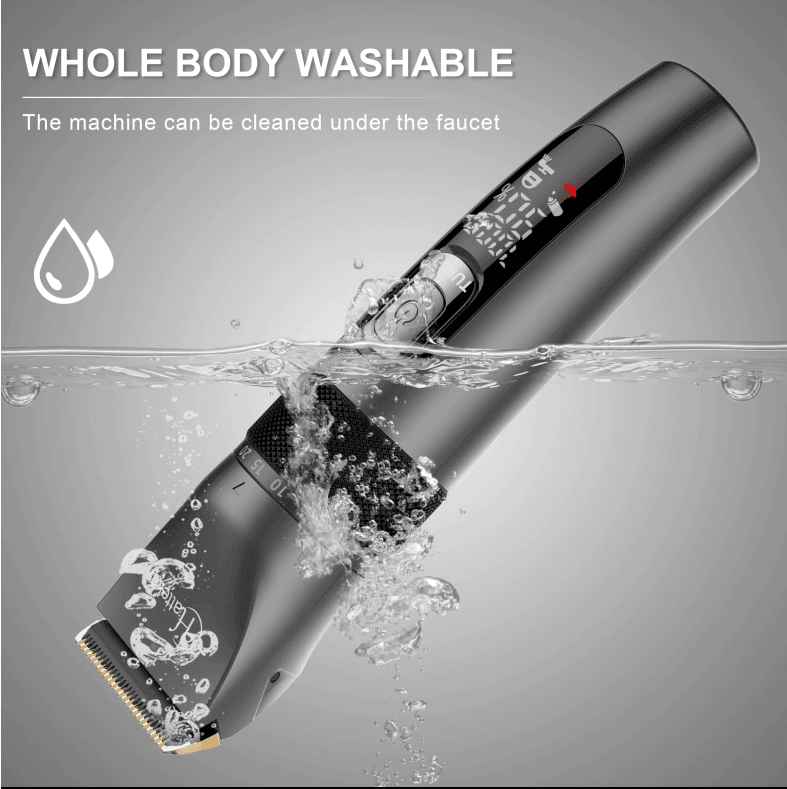 HATTEKER  Hair Clipper  Professional Waterproof grooming kit 3 in1 USB charging Haircut RFC-69503 - HATTEKER